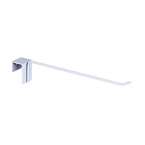 Gancho Simples Para Gôndolas - Tam 30cm - Branco