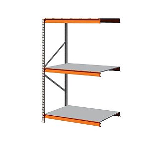 Mini Porta Pallet 250Kg Continuação 2000x1200x600 Com Band