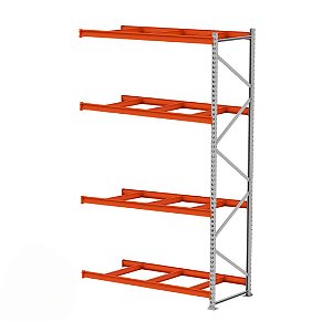 Mini Porta Pallet Continuação 500KG Com 4 Long 3000X1800X800 Sem Band