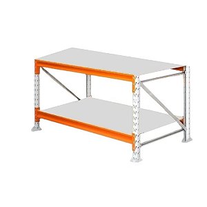 Mini Porta Pallet 250Kg Inicial 1000x1800x600 Com Band