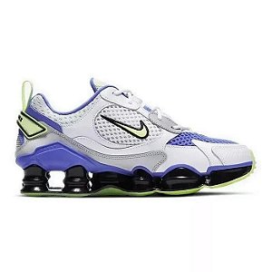 Tênis Nike Shox 12 Molas Masculino Azul Branco E Verde