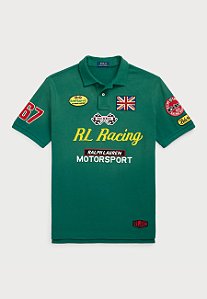 Camisa Polo Ralph Lauren Racing Motorsport Verde