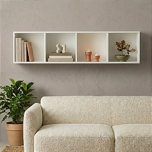 Nicho com Divisórias e Fundo - 100% MDF - 18mm