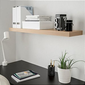 Prateleira com suporte invisível - Suporte Reforçado - 100% MDF em 36mm - Você Escolhe a Medida e Cor!