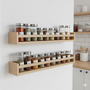 Prateleira Para Temperos - Decore e Organize sua Cozinha! - Você Escolhe a Cor - Valor Unitário