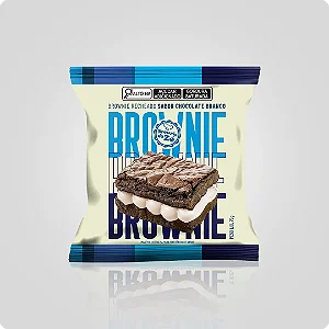 Brownie Chocolate Branco 75g - 12 unidades