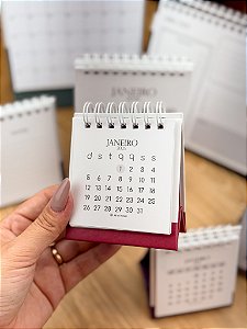 Calendário Neutro Mini