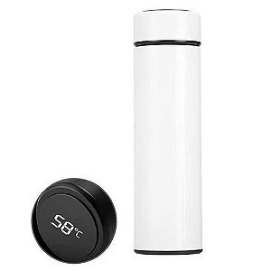Garrafa Térmica Smart - Medidor de temperatura - 500ml