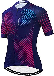 Camisa de ciclismo feminina de verão para ciclismo MTB