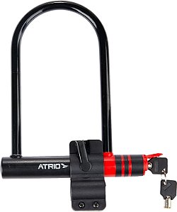 CADEADO COM CHAVE ÁTRIO U-LOCK 240MM BI083