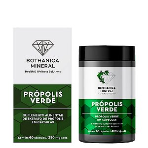 Suplemento Alimentar Própolis Verde Bothanica Mineral