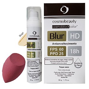 Blur HD FPS60 Antienvelhecimento Cor Bege Cosmobeauty 50g