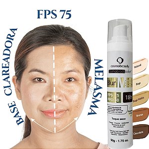 Protetor FPS75 Blur M Cosmobeauty Clareador de Manchas