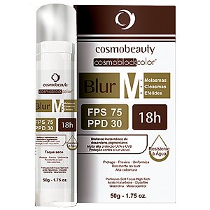 Blur M Bege Médio Fps75 Clareador de Manchas Cosmobeauty