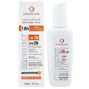 Protetor Solar Uv Protect Fps75 18h com Cosmobeauty