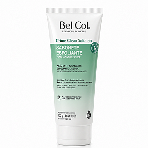 Sabonete Esfoliante Facial Limpeza Profunda Prime Clean Bel Col