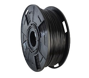 Filamento Impressoras 3D Premium 1,75 mm PETG - 1kg Cor:Preto