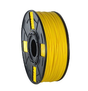 Filamento Impressoras 3D Premium 1,75 mm ABS - 1kg Cor:Amarelo