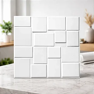 Placas de Poliestireno 3D Clássicas 0.5mm Geométrico