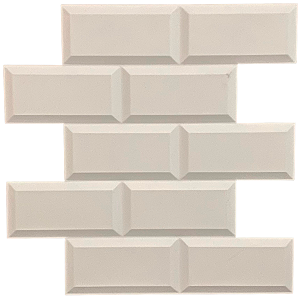 Placas de Poliestireno 3D Clássicas 0.5mm Tijolinho Retro