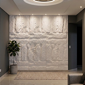 Placa Pedra Leve 3D Parede Decorativa