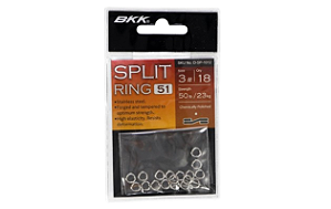 Argola Split Ring-51 tamanho 03 - Pacote c/ 18un - 23kg