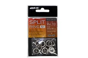 Argola Split Ring-51 tamanho 09 - Pacote c/ 10un - 91kg