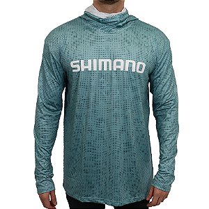 CAMISA PESCA MANGA LONGA C/ TOUCA - SHIMANO