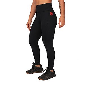 Legging Fem Cint Alt C/ Rec BS - Preto