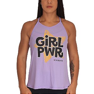 Regata fem. c/ alça Girl Power