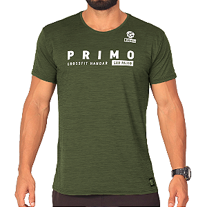 Camiseta Masculina Personalizável Exclusive Team - BS Cross - Verde Militar