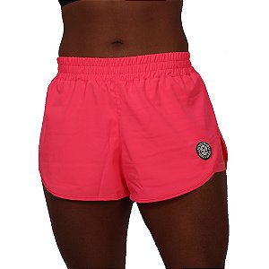 Short fem. BScross Neon Cós - Rosa