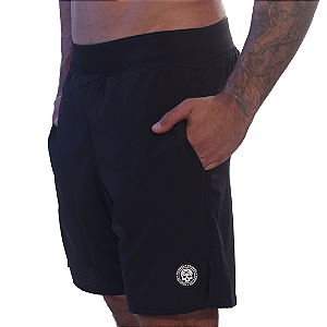 Short masc. Térmico Texturizado BSCross - Preto