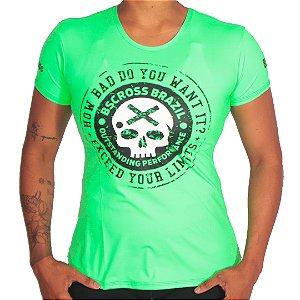 Camiseta fem. How Bad - Verde