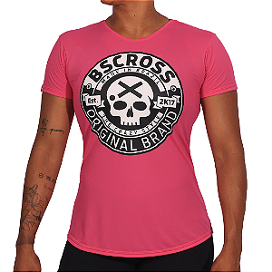 Camiseta fem. BSCross Original Brand - Rosa
