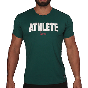Camiseta masc. Athlete -Verde