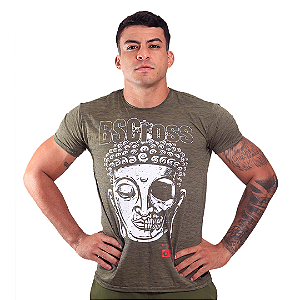 Camiseta Mas. Buddha - Verde
