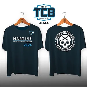 Camiseta MASC Personalizada TCB 4 ALL - AZUL MARINHO