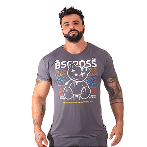 Camiseta Mas. Bear BSCross - Cinza