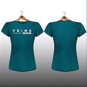 Camiseta Feminina Personalizável Exclusive Team - BS Cross - Verde Petróleo