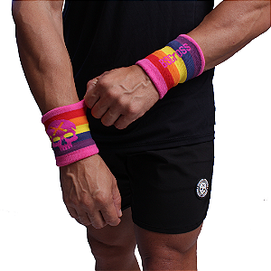 Munhequeira Elástica BSCross - Rainbow