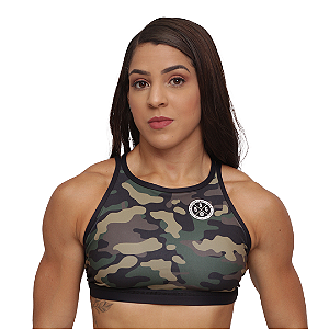 Top BSCross Front Crazy Style - Camuflado