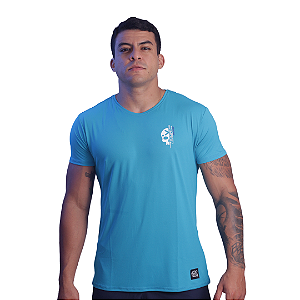 Camiseta Mas. BSC Est. - Azul turquesa