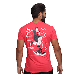 Camiseta Mas. BS Kettlebell Man vermelho