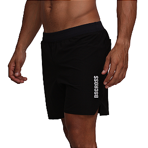 Short mas. BS Ziper - Preto