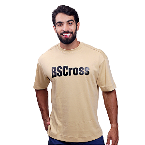 Camiseta Oversized BS - Creme