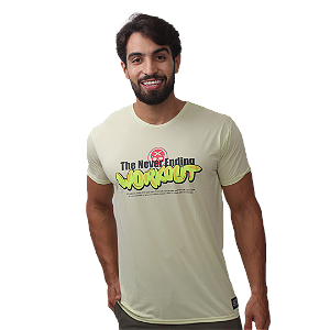 Camiseta Mas. BS Workout - Verde Flash