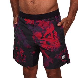 Short mas. BS Skull Red