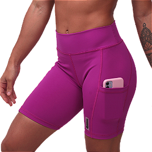 Bermuda Fem. BS Run - (Odalisca) Roxo