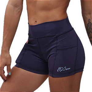 Short fem. Intermediário c/ bolso BS - Night